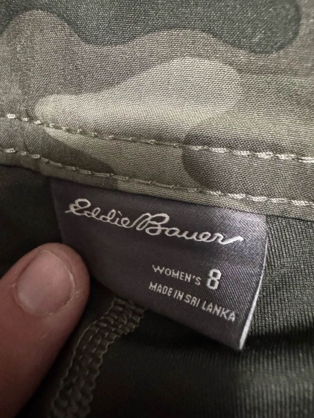 Eddie Bauer Camo Mini Skirt – Women’s Size 8 - Picture 4 of 4